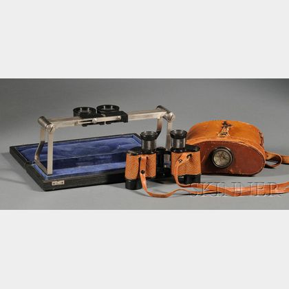 Stereo Map Viewer and WWI Binoculars