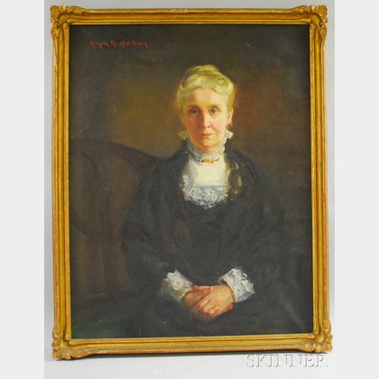 Susan Ricker Knox (American, 1874-1959) Portrait of an Elegant Lady