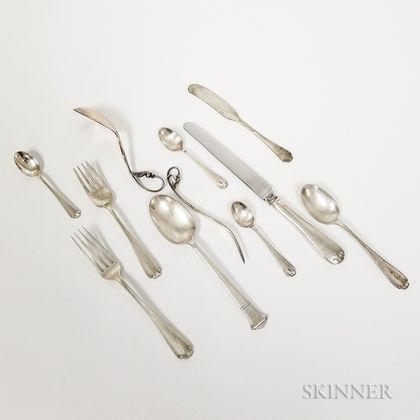 Group of Tiffany & Co. and Georg Jensen Flatware
