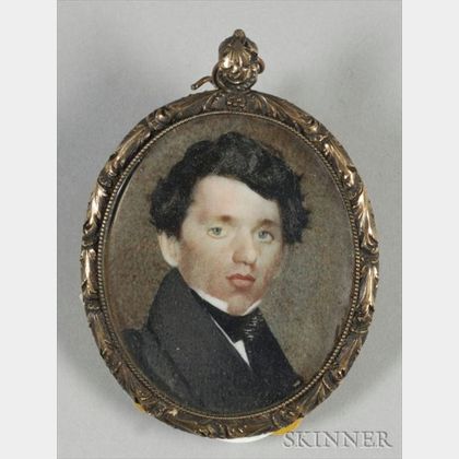 Portrait Miniature of John Webster of Salem, Massachusetts