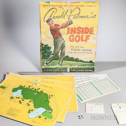 "Arnold Palmer's INSIDE GOLF" Vintage Parlor Game
