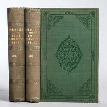 Lal, Mohan Zutshi (1812-1877) Life of the Amir Dost Mohammed Khan of Kabul: with his Political Proceedings towards the English, Russian