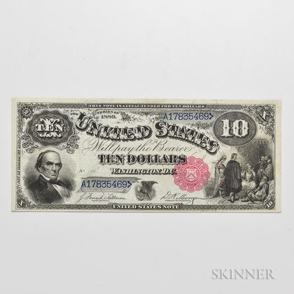 1880 $10 Legal Tender Note, Fr. 111