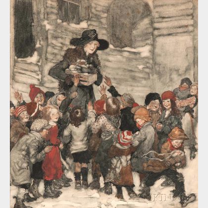 William Andrew (Willy) Pogany (Hungarian, 1882-1955) Gifts for The Children