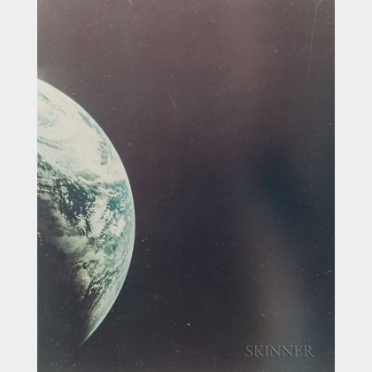 Taken by a Maurer 70mm Camera Aboard the Apollo 4 Spacecraft 