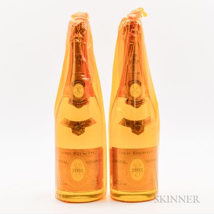 Roederer Cristal 2002, 2 bottles 