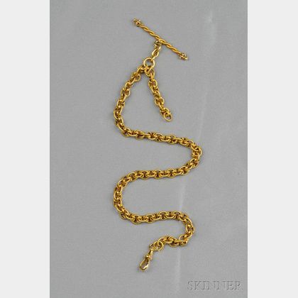 Antique 18kt Gold Watch Chain