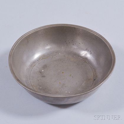 Small Pewter Basin