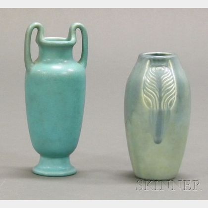 Two Small Rookwood Pottery Vases