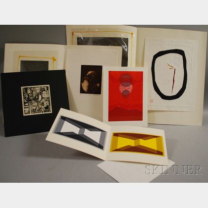 American/Continental School, 20th Century Five Works on Paper