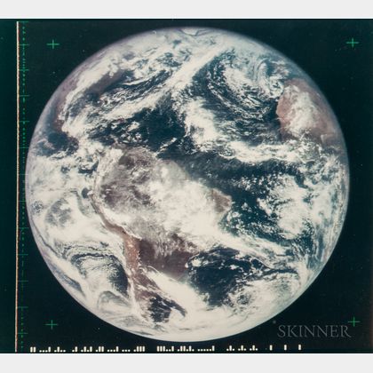 Taken by a Camera Aboard the Satellite ATS 3 