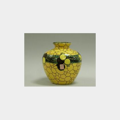 French Art Pottery Vase. 