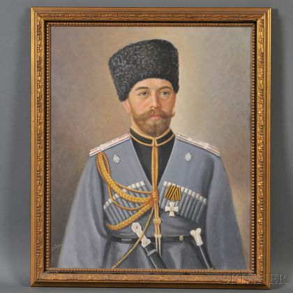 Ivan Diky (American, 20th Century) Tsar Nicholas II