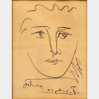 After Pablo Picasso (Spanish, 1881-1973) L'Age de Soleil (pour Roby)