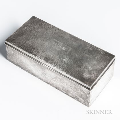 Silver Cigar Box