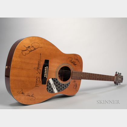 The Eagles Autographed Takamine G330 Acoustic Guitar, 