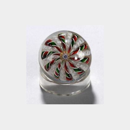 Saint-Louis Crown Glass Paperweight