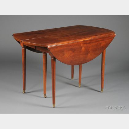 Directoire Mahogany Extension Dining Table