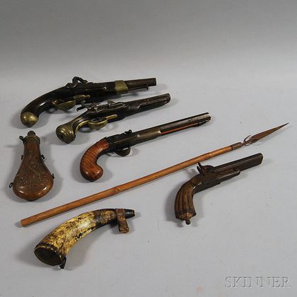 Small Group of Assorted Arms and Military Accessories
