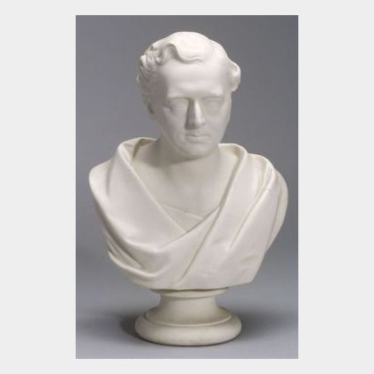 Wedgwood Carrara Bust of Stephenson