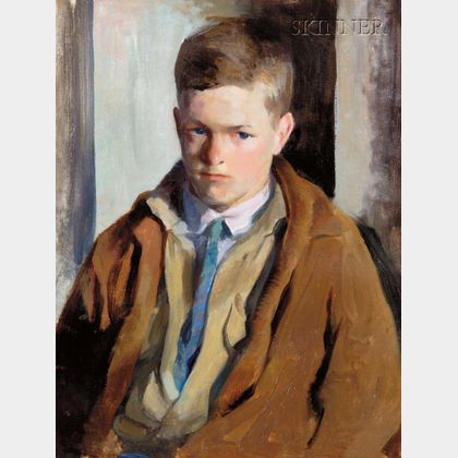 American School, 20th Century Portrait of a Young Boy