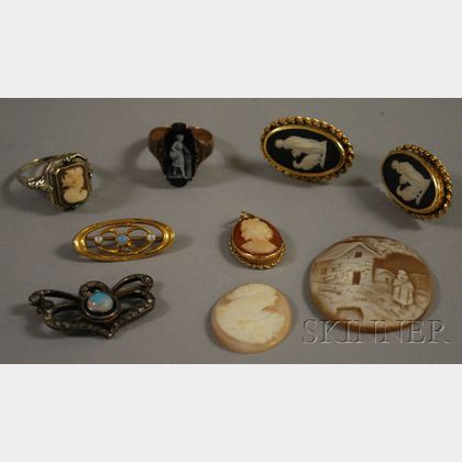 Small Group of Antique Jewelry