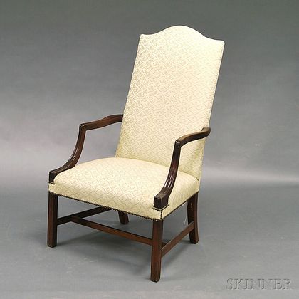 Chippendale Mahogany Lolling Chair