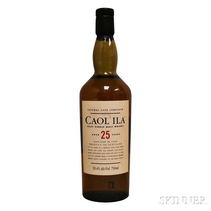 Caol Ila 25 Years Old 1978, 1 750ml bottle 