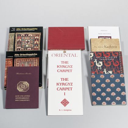 Twelve Oriental Rug Books