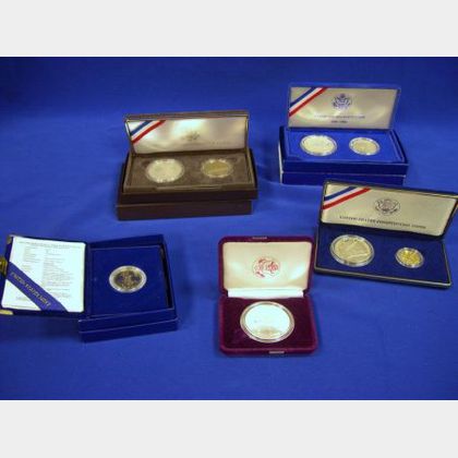 Small Lot of U.S. Commemorative Coins and Proofs