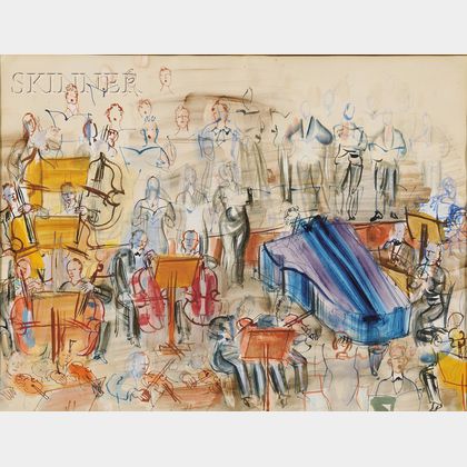 Raoul Dufy (French, 1877-1953) Grand Orchestre