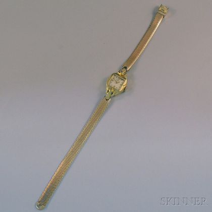 Lady's 18kt Gold Lifetime Watch on Gold-filled Speidel Band