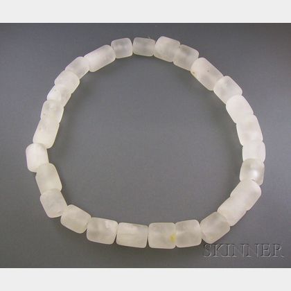 Pre-Columbian Quartz Crystal Necklace