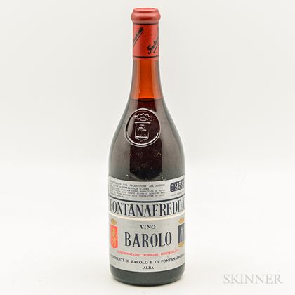 Fontanafredda Barolo 1958, 1 bottle 
