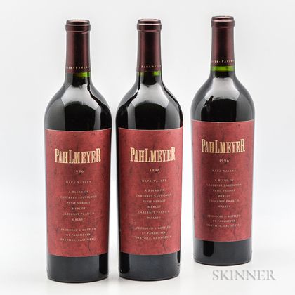 Pahlmeyer Proprietary Red 1996, 3 bottles 
