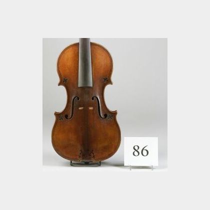Rare French Violin, Jean Baptiste Vuillaume, Paris, 1874