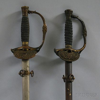 Two Swords and Scabbards