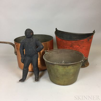 Small Group of Metal Hearth and Domestic Items.