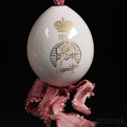 Imperial Porcelain Presentation Easter Egg
