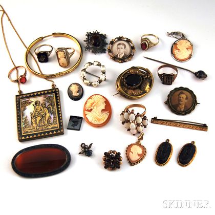 Assorted Group of Mostly Victorian Jewelry