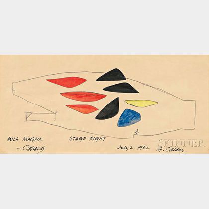 Alexander Calder (American, 1898-1976) Aula Magna