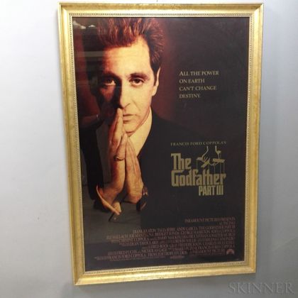 Framed The Godfather Part III Movie Poster