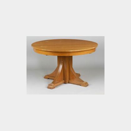 Stickley Brothers Oak Dining Table