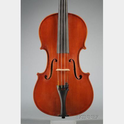 Modern Italian Violin, Alberto Vaccari, Reggio Emilia, 1977