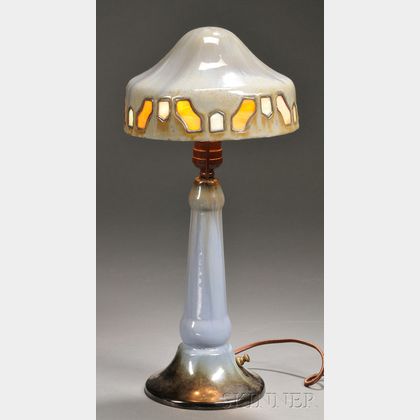 Fulper Arts & Crafts Pottery Lamp