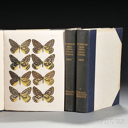 Leech, John Henry (1862-1900) Butterflies from China, Japan, and Corea