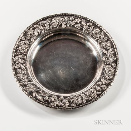 S. Kirk & Son Inc. Sterling Silver Repousse Charger