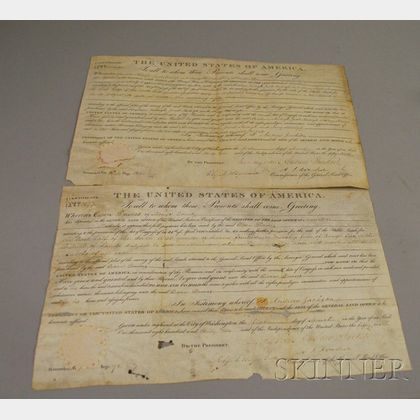 Two 1832 U.S. Land Grants
