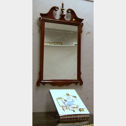 Chippendale-style Mirror and Norman Rockwell, Artist and Illustrator