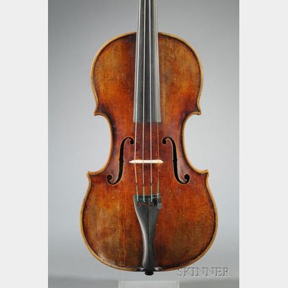 Czech Violin, Juzek Workshop, c. 1920